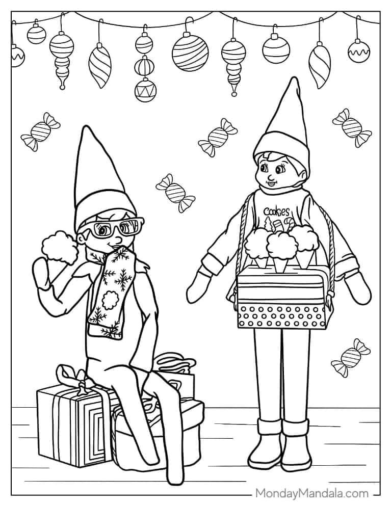 1 000 Christmas Coloring Pages Free PDF Printables Christmas