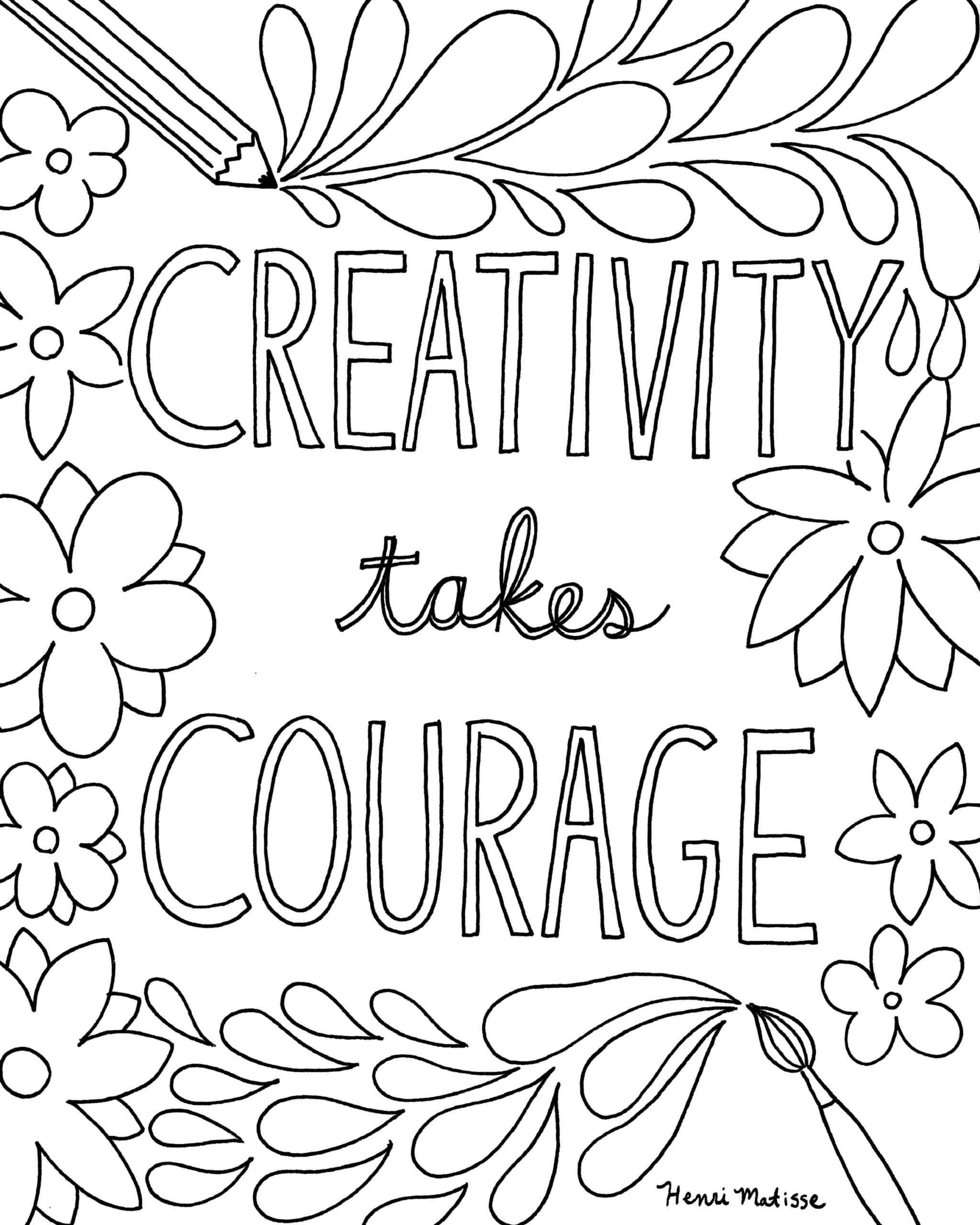 10 Awesome Adult Coloring Pages