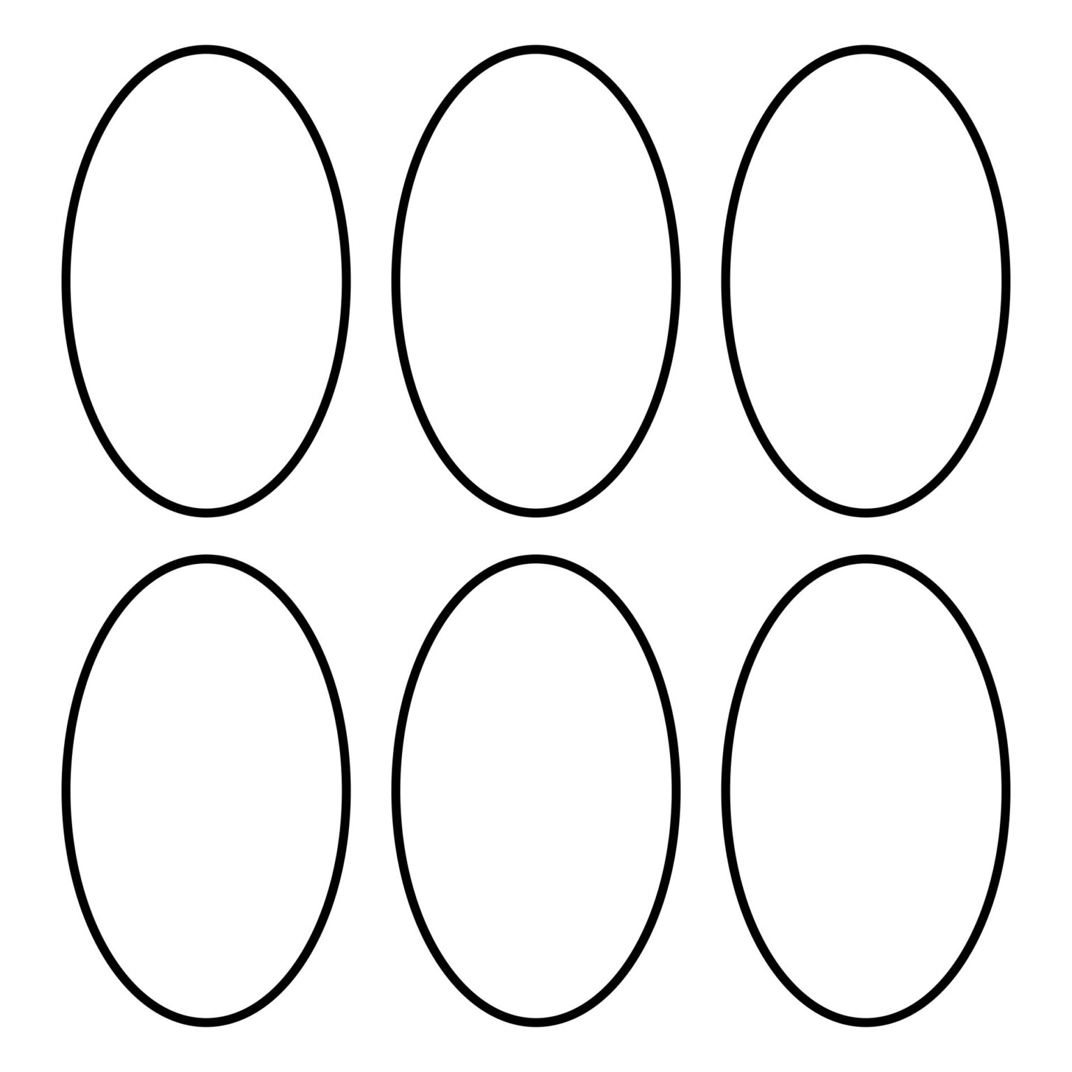10 Best Free Printable Oval Template Printablee Fillable Form 2023