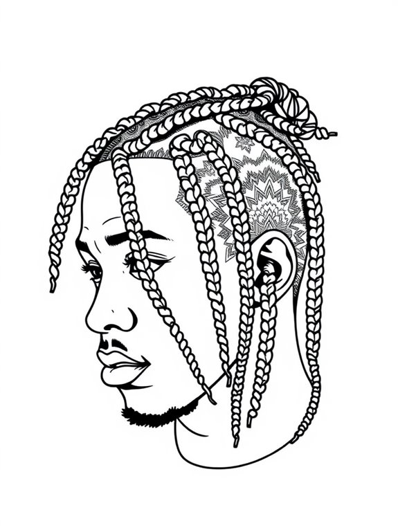 10 Free Kendrick Lamar Coloring Pages For Creative Fans 