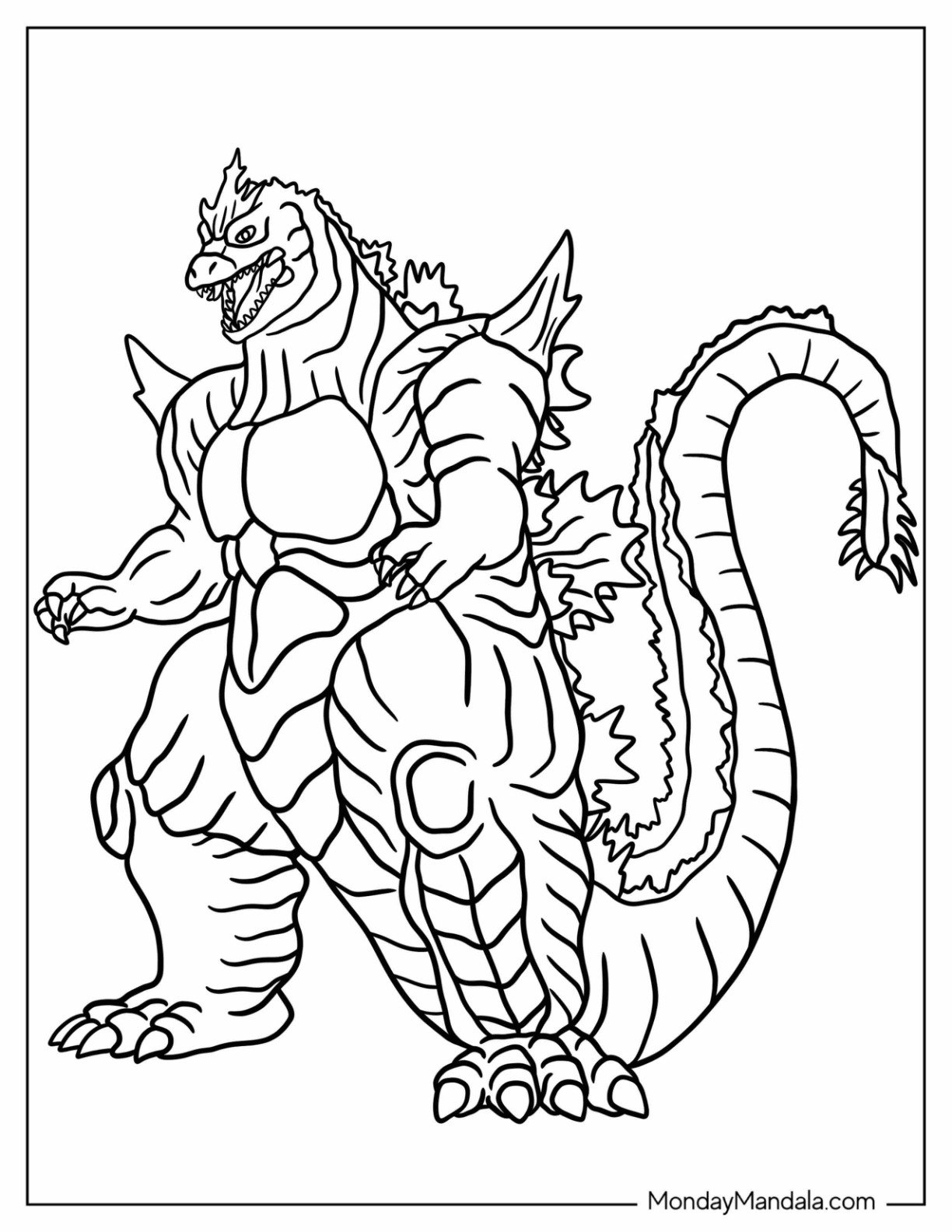 10 Godzilla Spiderman Coloring Pages Bratz Coloring
