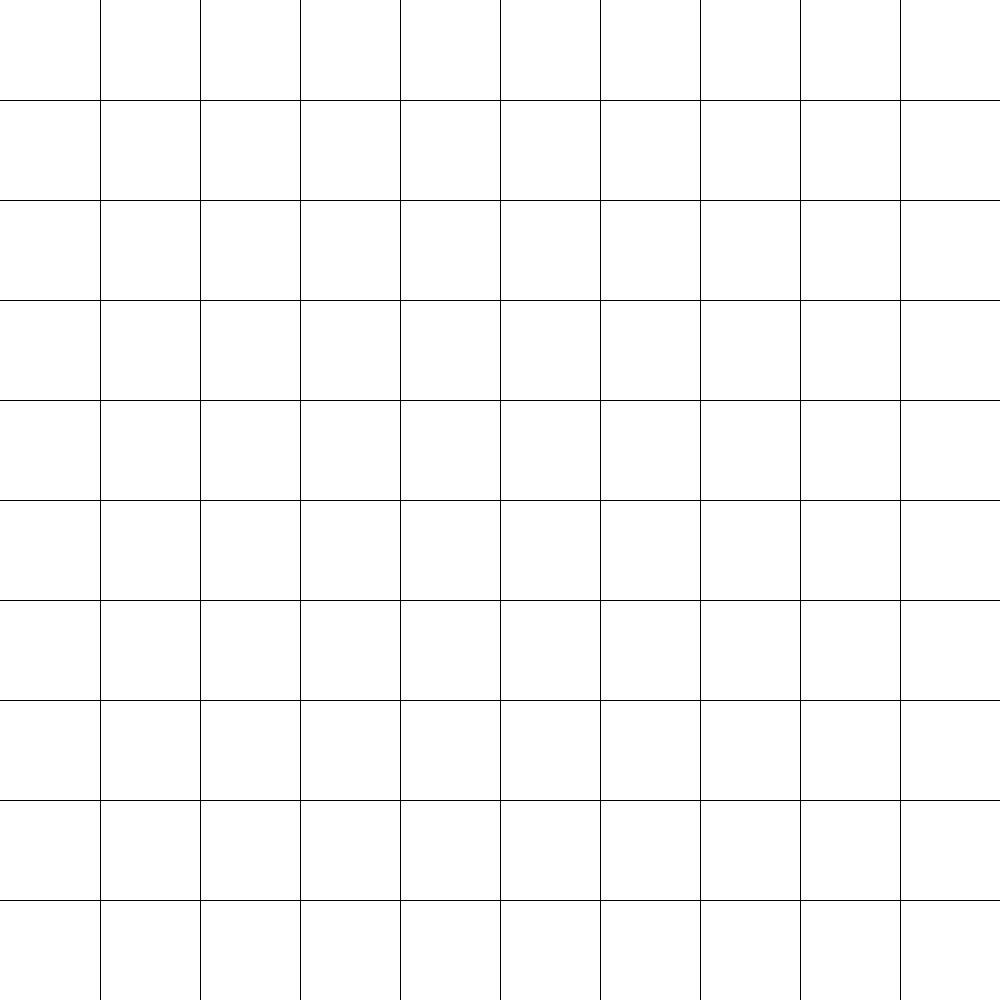 100 square grid printable