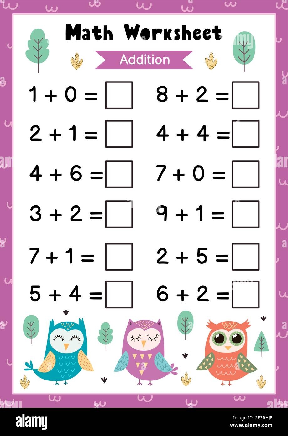 12 Math Worksheets 4 Kids Free To Edit Download Print CocoDoc 