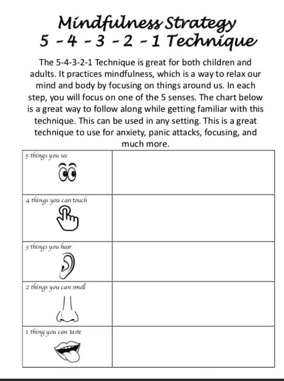 13 Printable Mindfulness Worksheets For Adults Worksheets Library