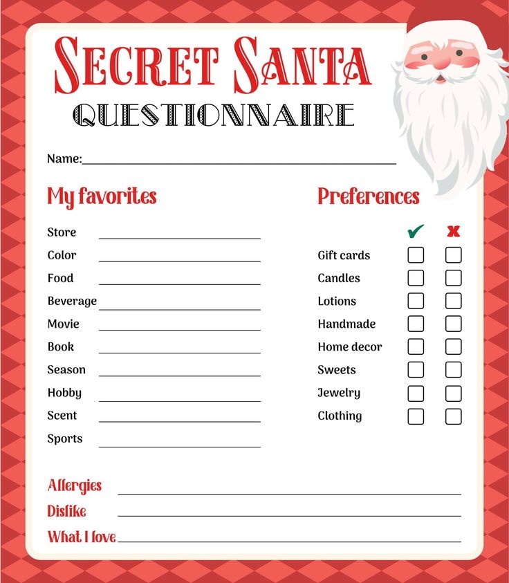 15 Best Free Printable Christmas Wish List Templates PDF For Free At 