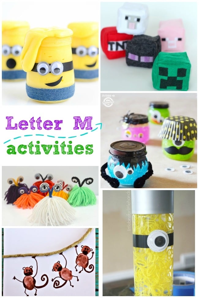 15 Magnificent Letter M Crafts Activities Kids Activities Blog
