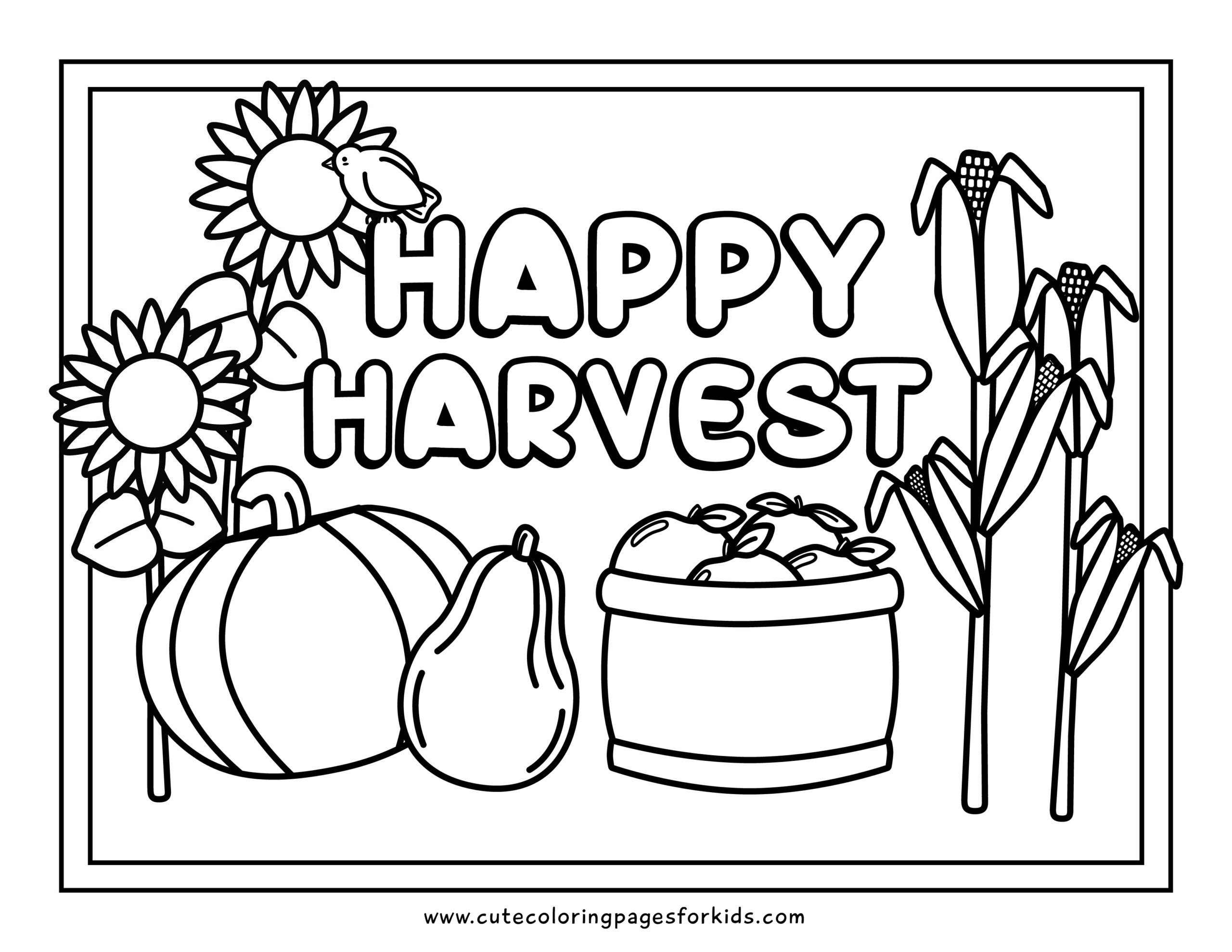 16 Fall Coloring Pages Free Printable PDF Downloads Cute Coloring 