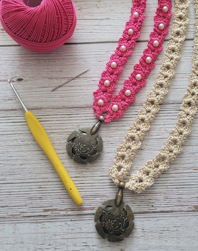 16 Free Crochet Necklace Patterns