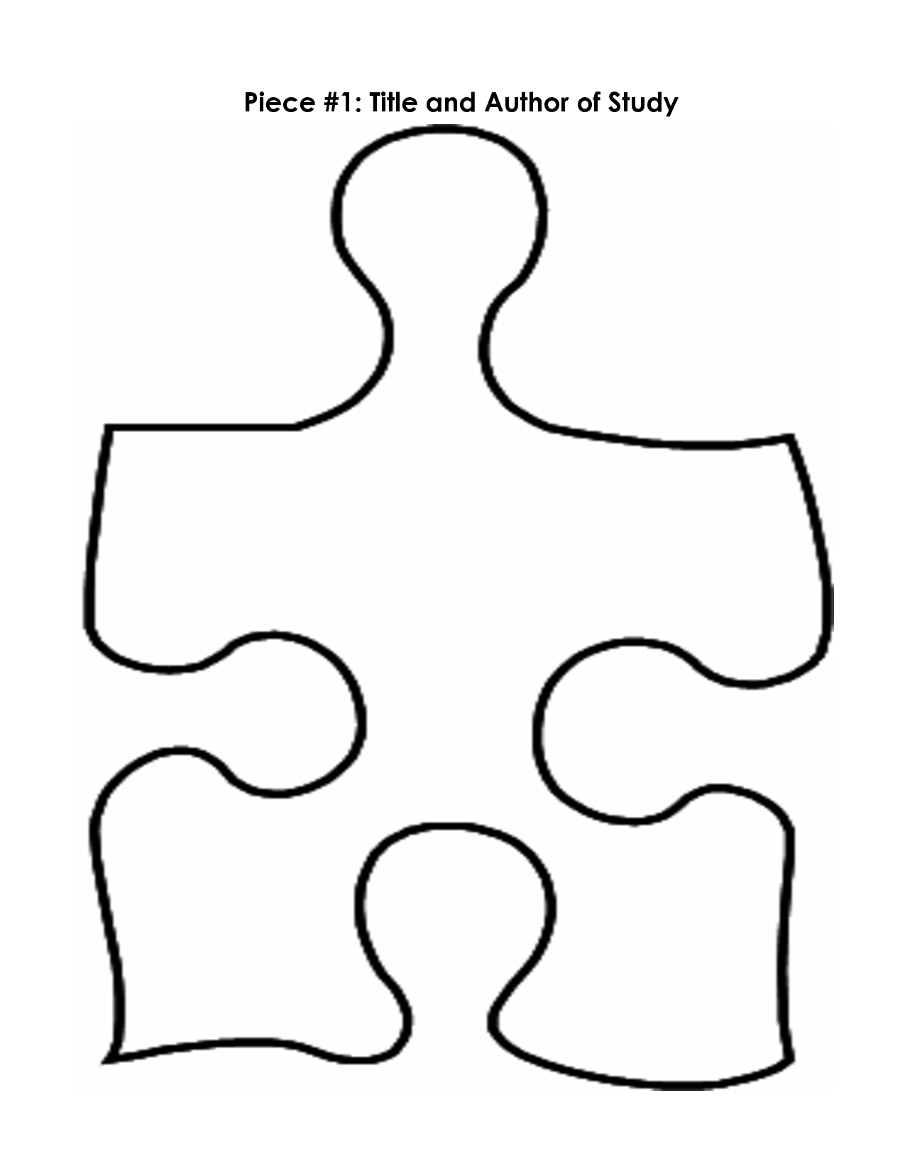 19 Printable Puzzle Piece Templates Template Lab Free Blank 