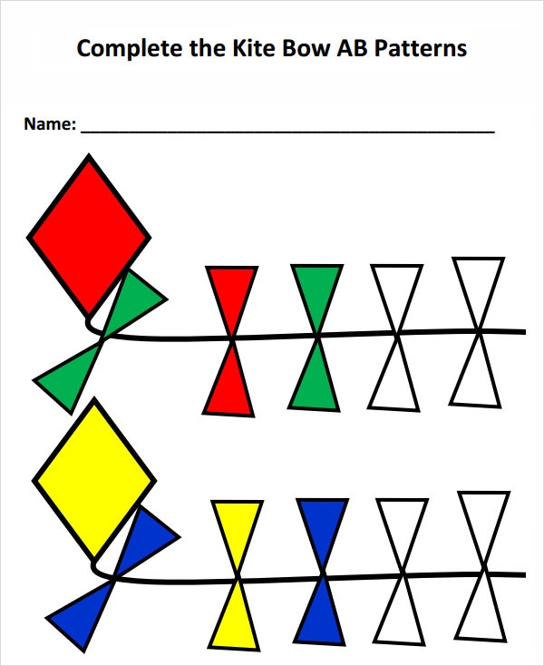 kite templates free download