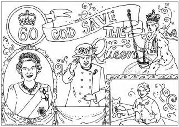 21 Queen Elizabeth Colouring Pages Homecolor Homecolor