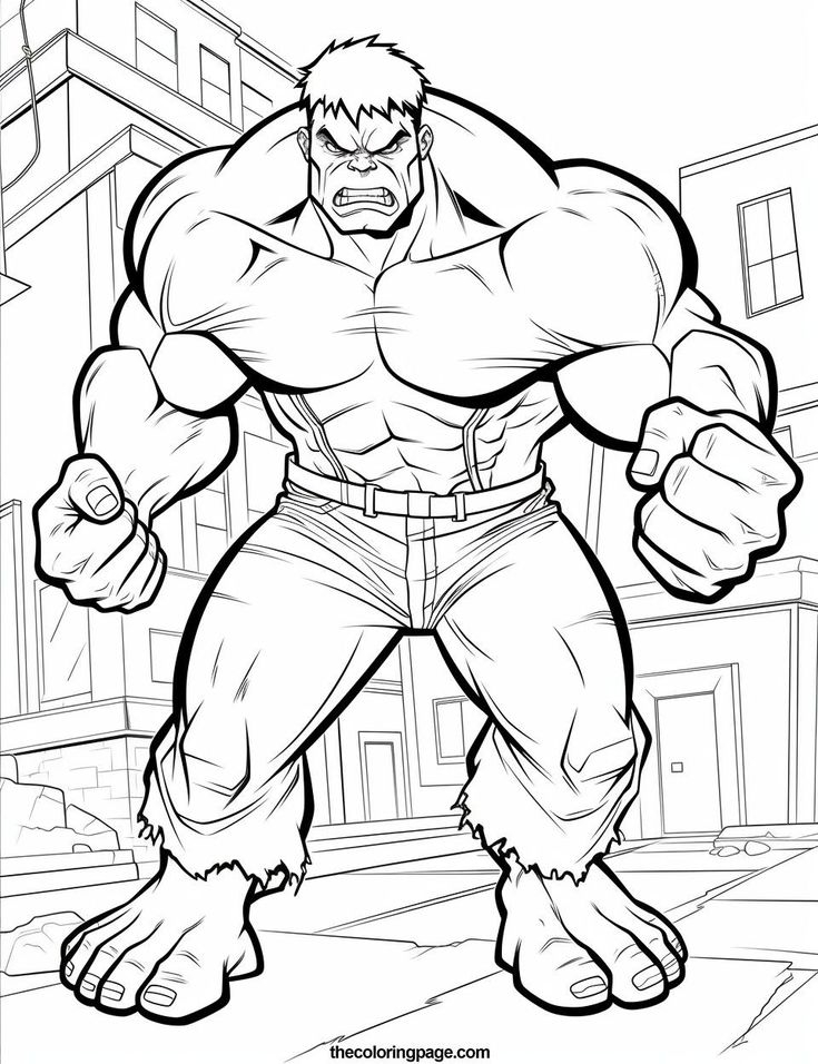 25 Hulk Coloring Pages For Kids Free Download In 2024 Hulk Coloring