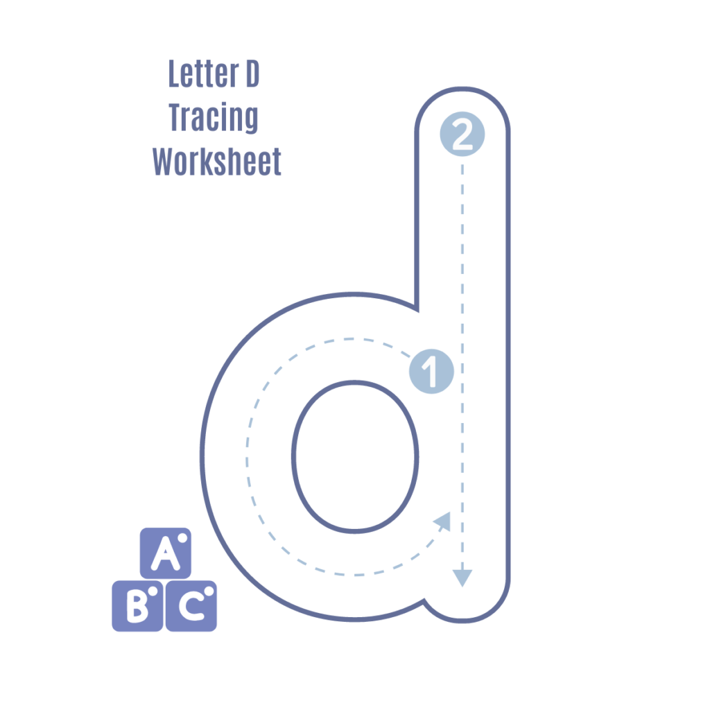 3 Best FREE Tracing Letter D Worksheets Raising Little Beane 39 s