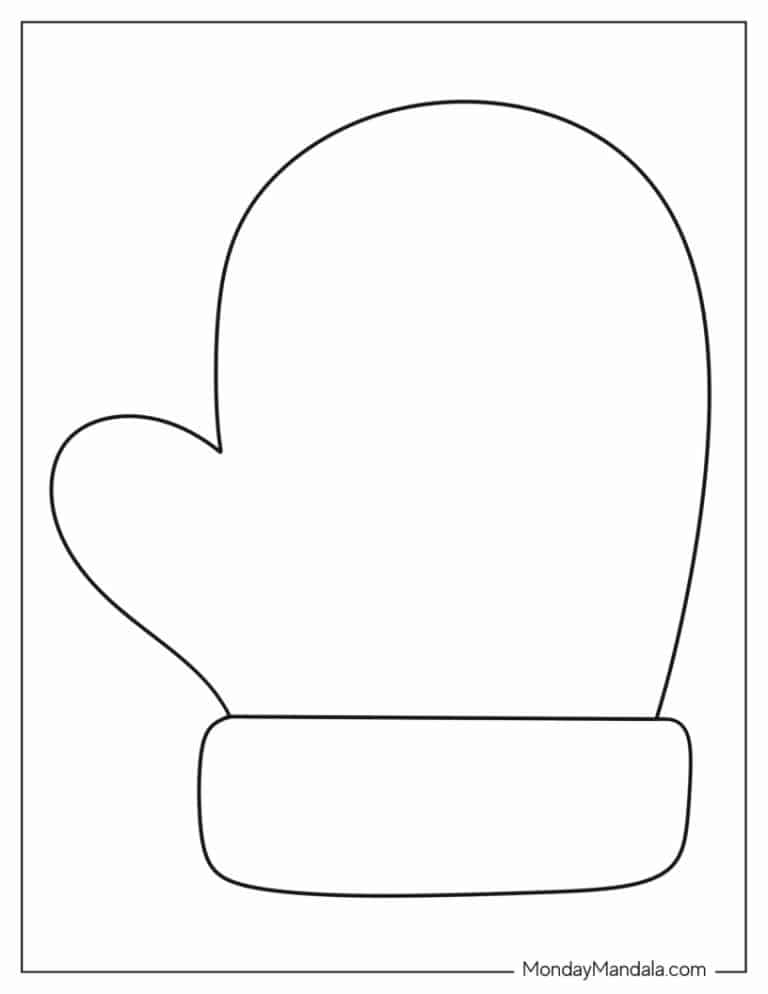 free mitten templates for kids