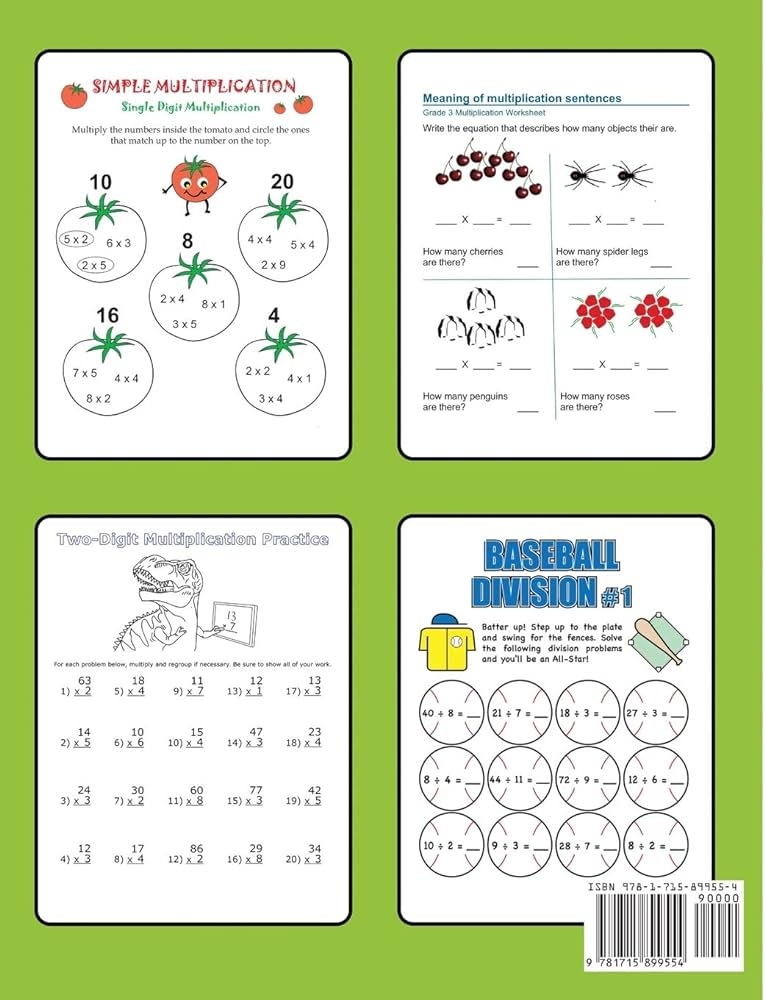 worksheets for kids in 3rd grade
