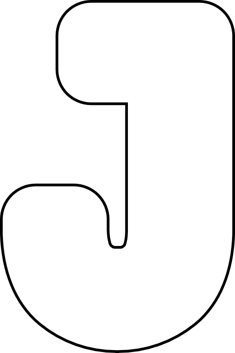4 Best Images Of Printable Alphabet Letter J Large Printable Letter J 