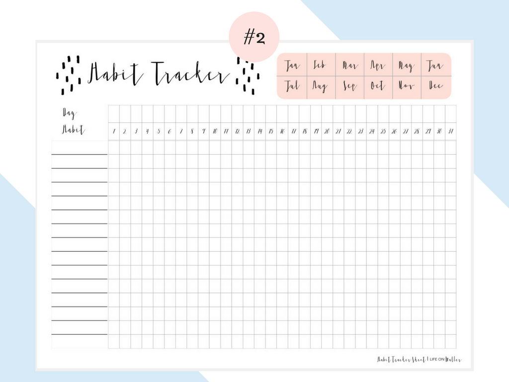 free daily habit tracker