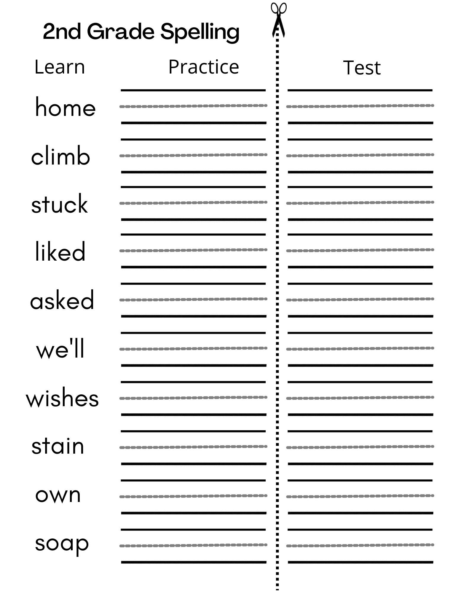 printable worksheets for first grade