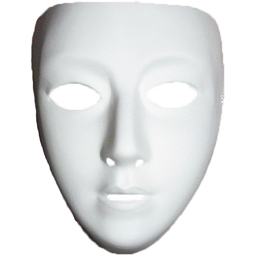 blank face mask template