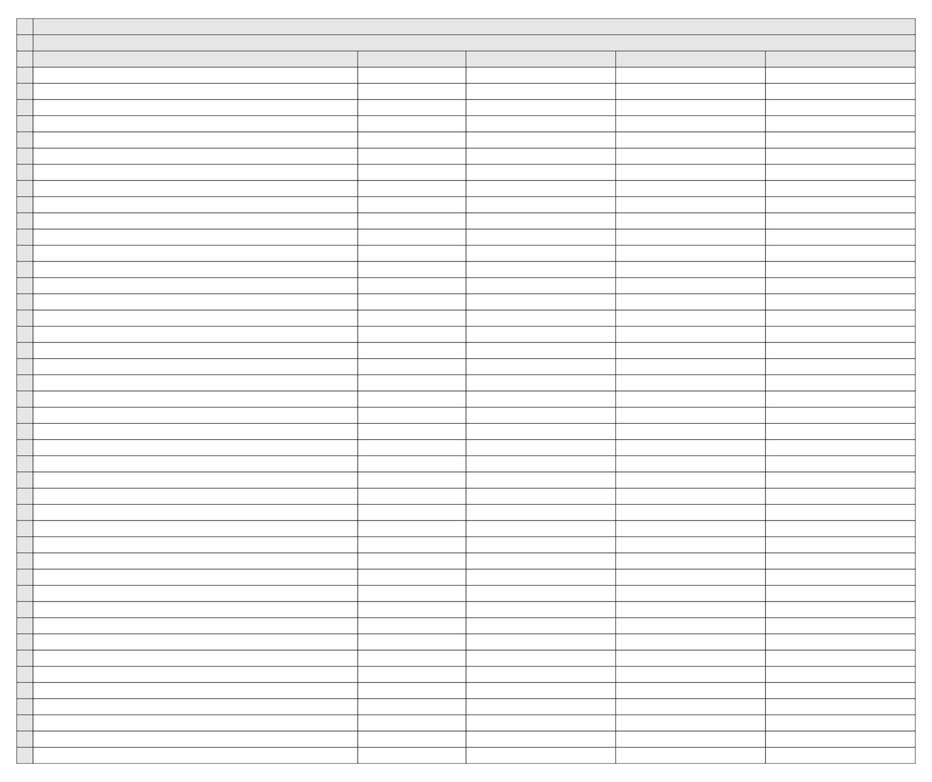 free printable spreadsheets templates