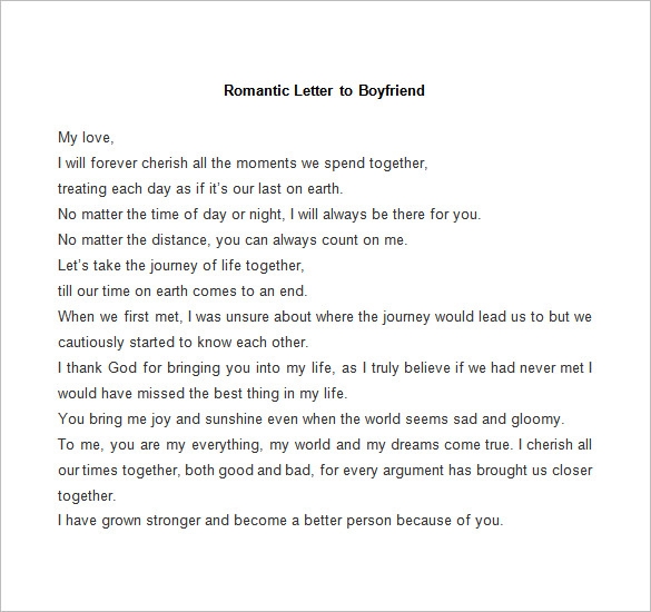 55 Love Letter Templates PDF DOC