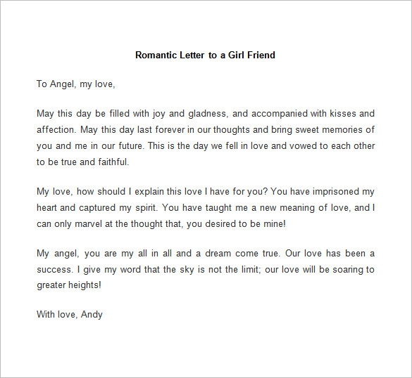 56 Love Letter Templates PDF DOC