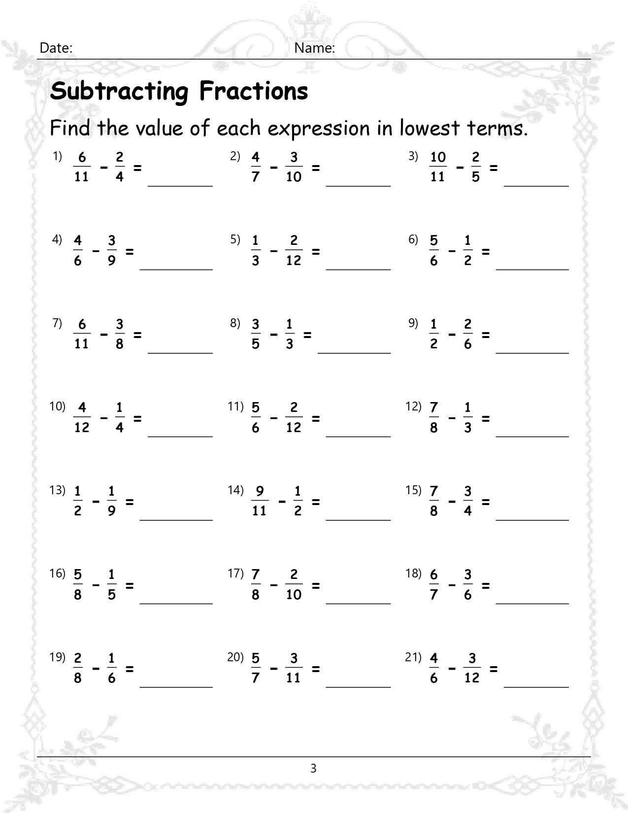 5th Grade Common Core Math Worksheets Worksheets Library