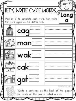 6 Absolutely Amazing Long A Silent E Worksheets 2023 Teaching 