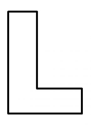 6 Best Images Of Printable Letter L Template Free Printable Alphabet 