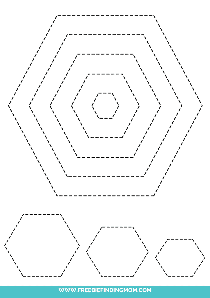 6 Inch Hexagon Template Printable Printable Templates Vrogue co