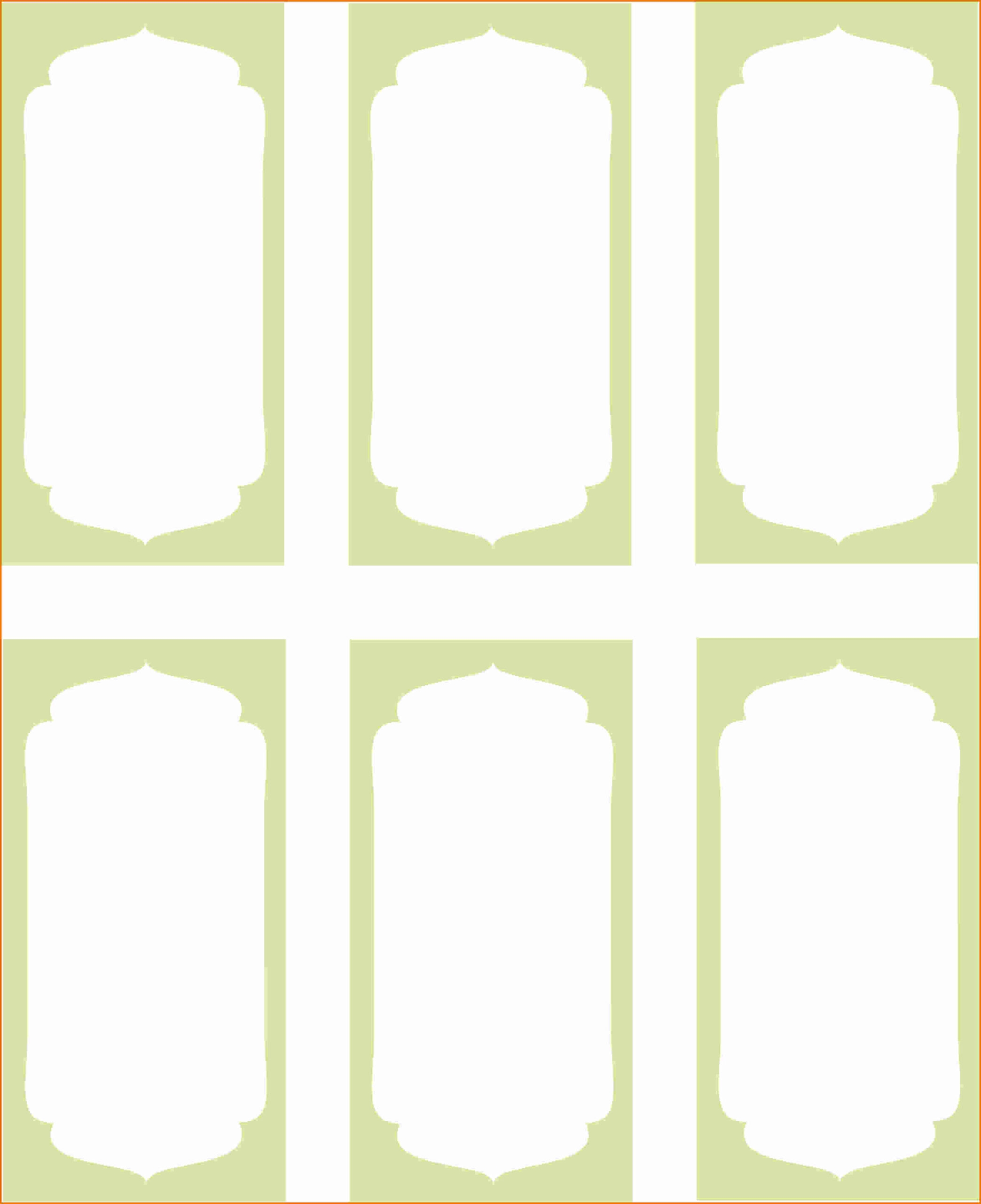 6 Label Template Printable Label Templates Printable Labels