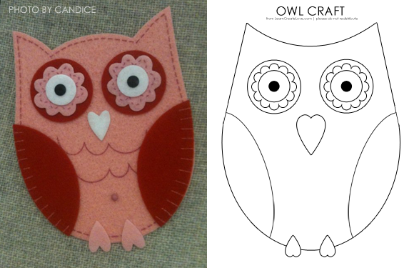 free printable owl crafts