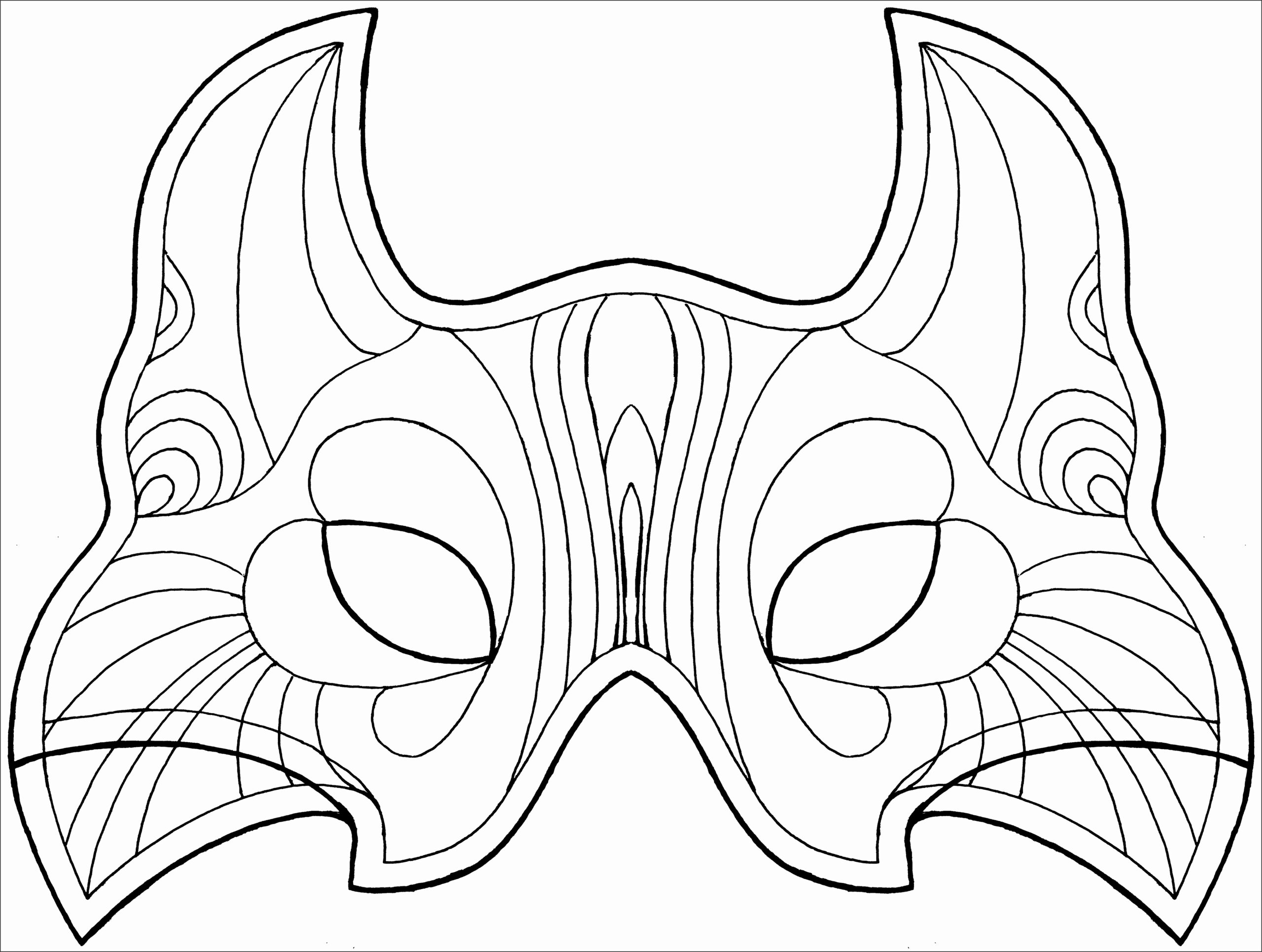 7 Free Animal Face Mask Templates SampleTemplatess SampleTemplatess