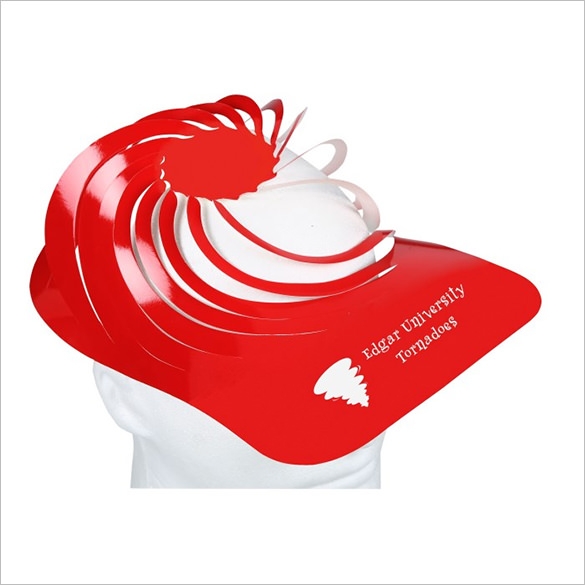 free paper hat template