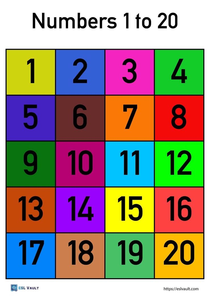 free printable numbers 1