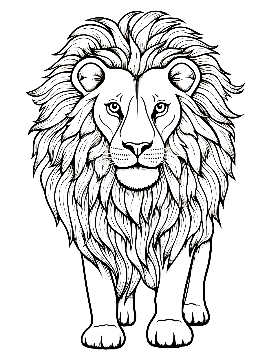 printable coloring sheets of animals