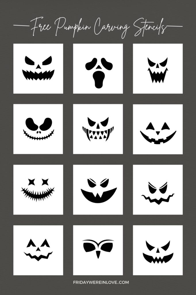 850 Free Printable Halloween Pumpkin Carving Stencils 42 OFF
