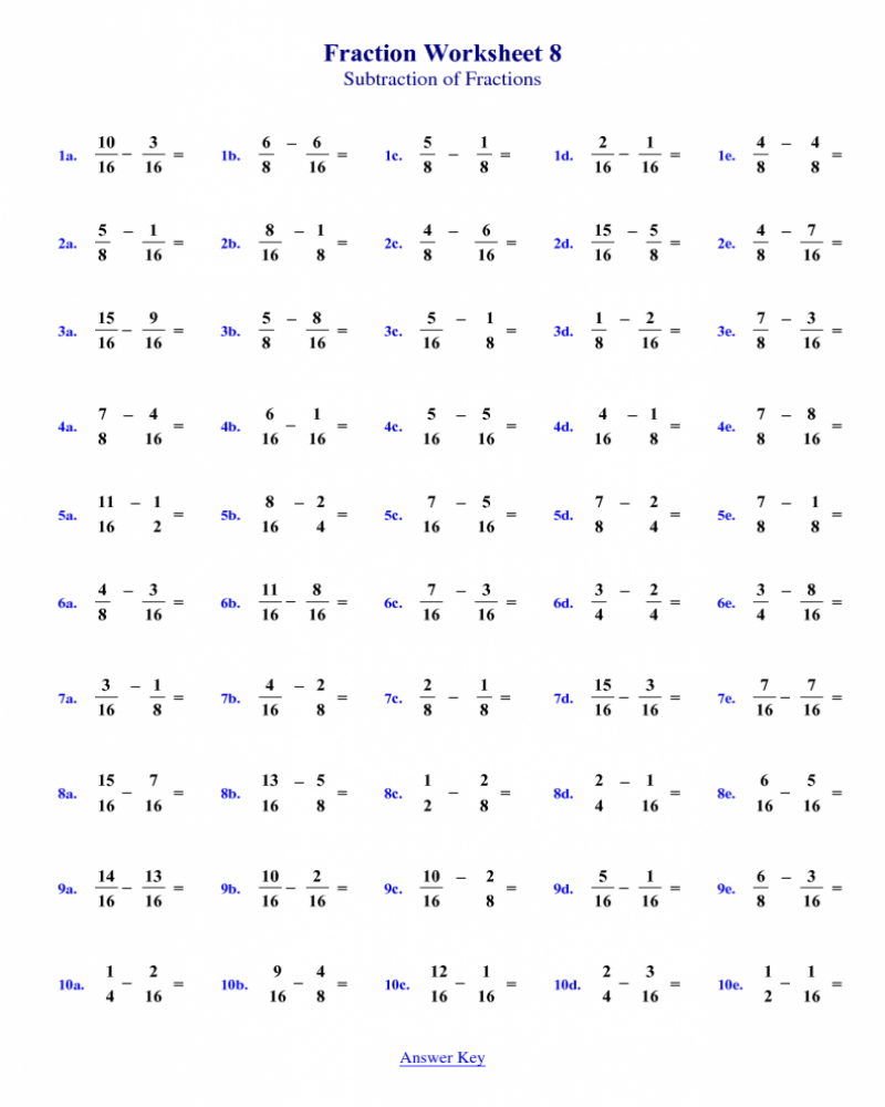8th Grade Math Printable Worksheets With Answers Math Worksheets 
