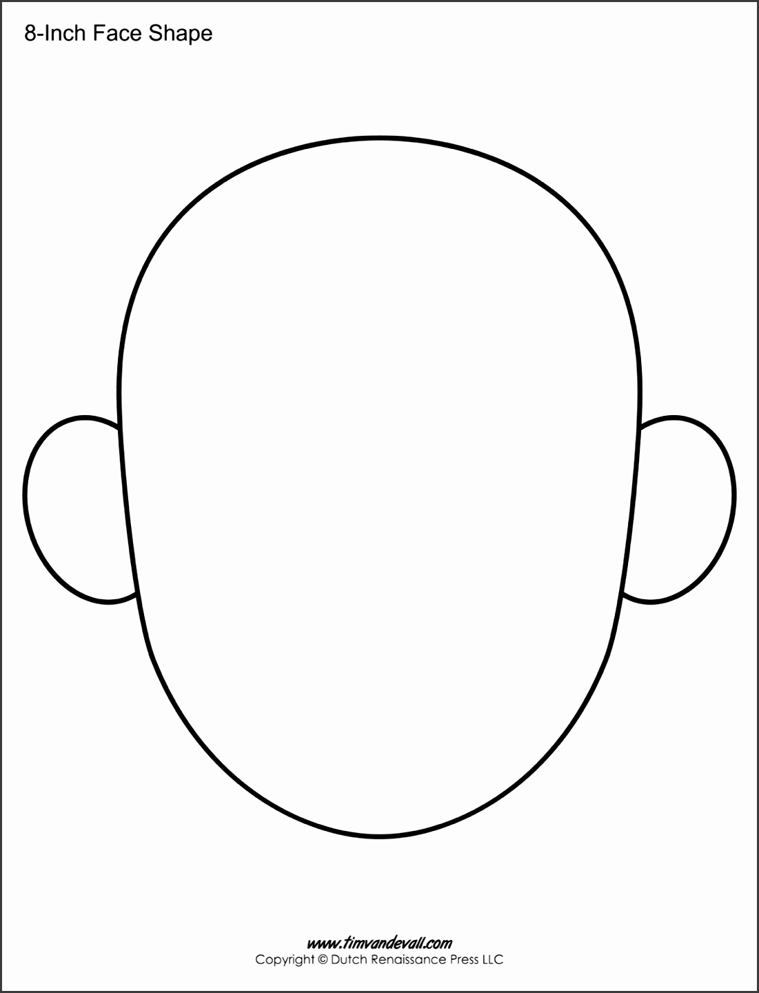 9 Mask Template Printable Full Face SampleTemplatess SampleTemplatess