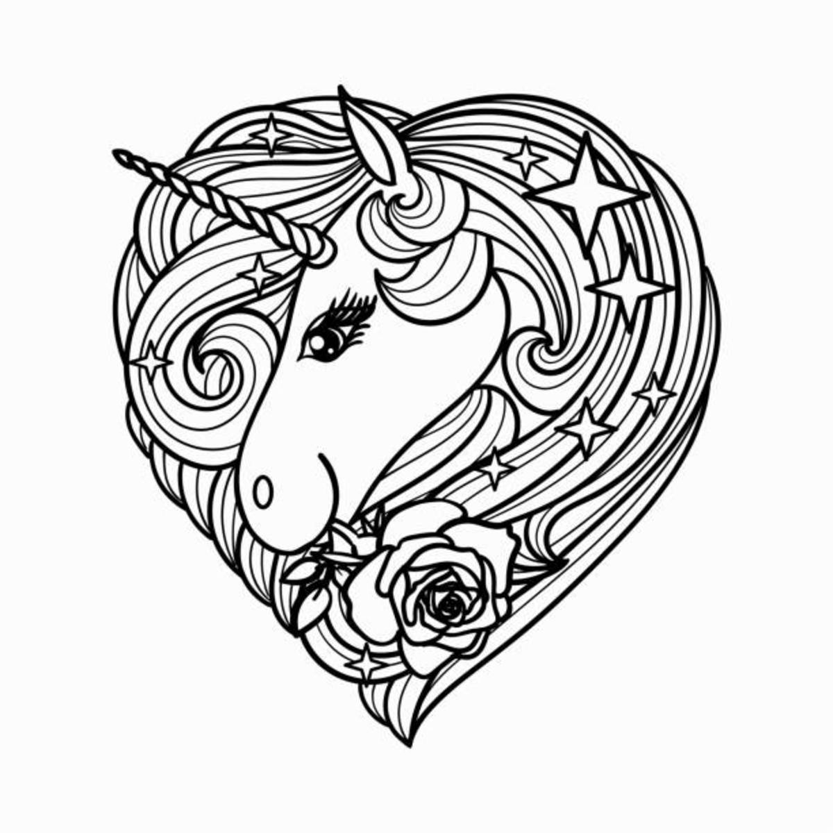 99 Free Printable Unicorn Coloring Pages For Kids And 54 OFF