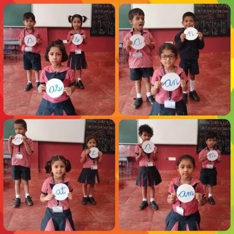 Activities Conducted To Stimulate The Brains Of LKG Children While 