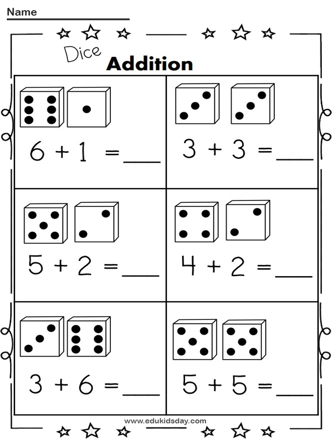 free printable addition kids