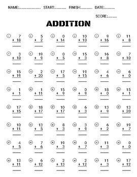 Addition Worksheets With Pictures Pdf 1st Grade Free Fun And 