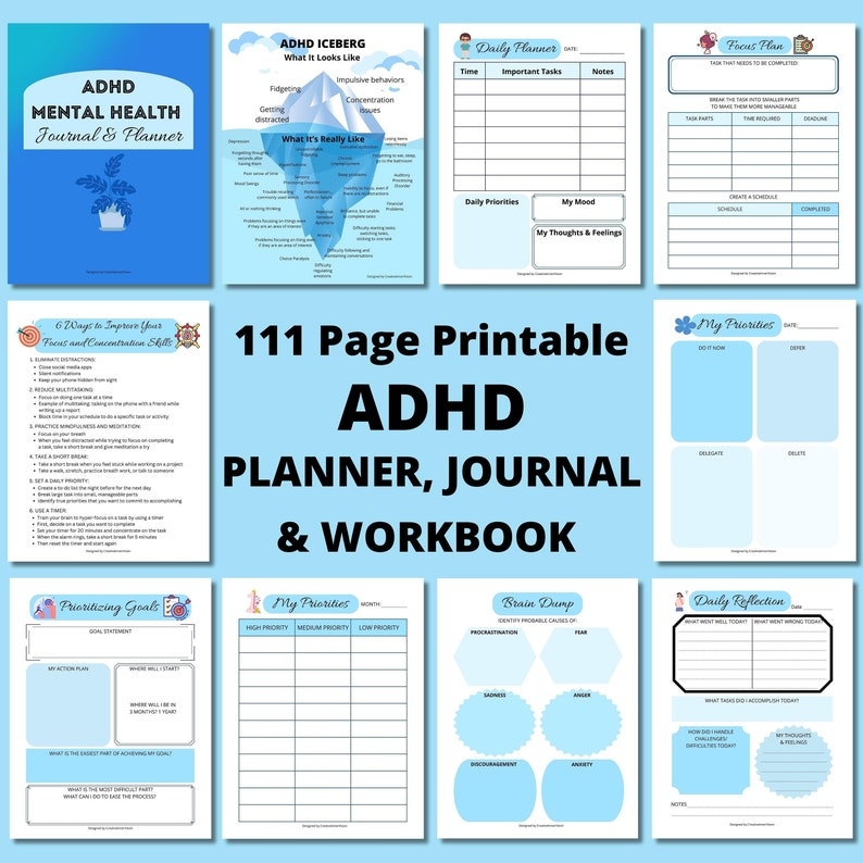printable adhd workbook for kids