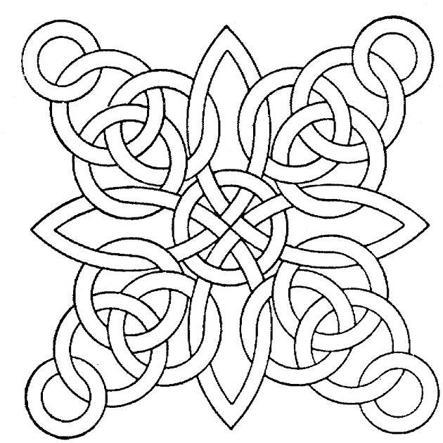 Adult Geometric Shapes Coloring Pages Free Printable Coloring Pages