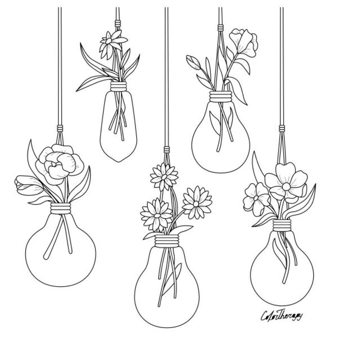coloring pages printable aesthetic