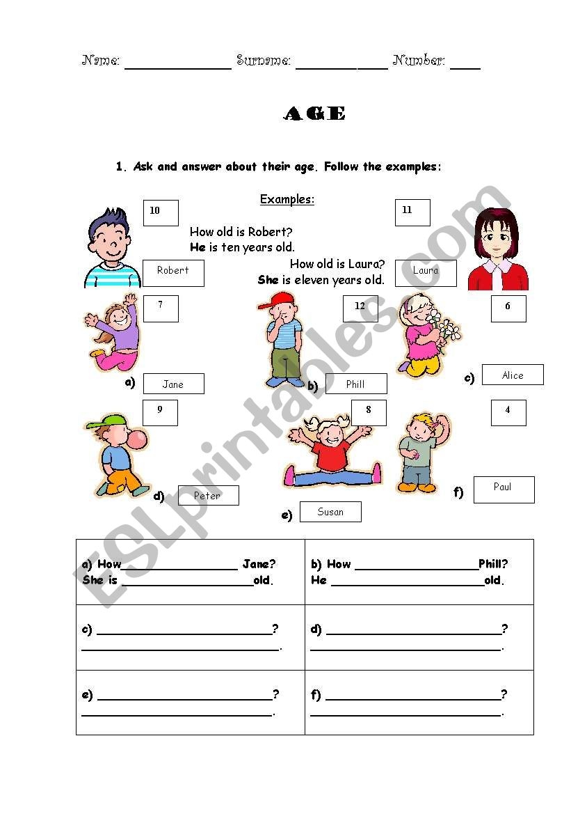 worksheets for kids age 8