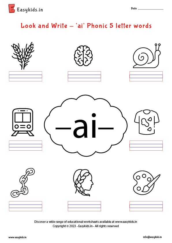 ai worksheet for kids
