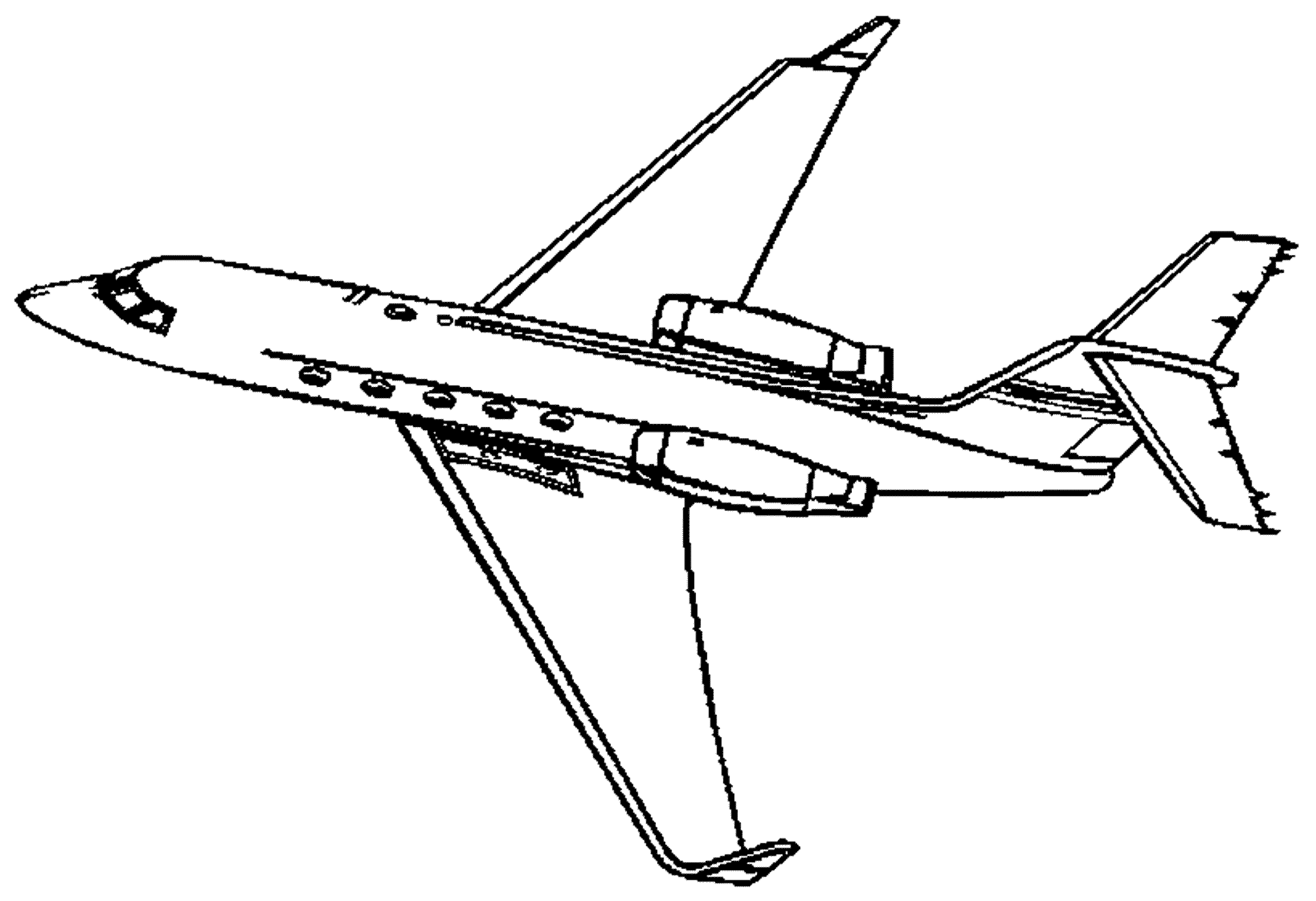 Airplane Coloring Page Free Printable