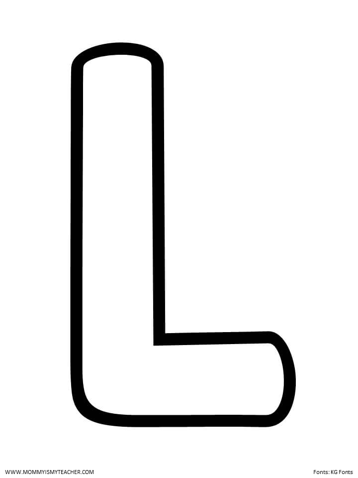 Alphabet Letter L Clipart Free Printable Infoupdate